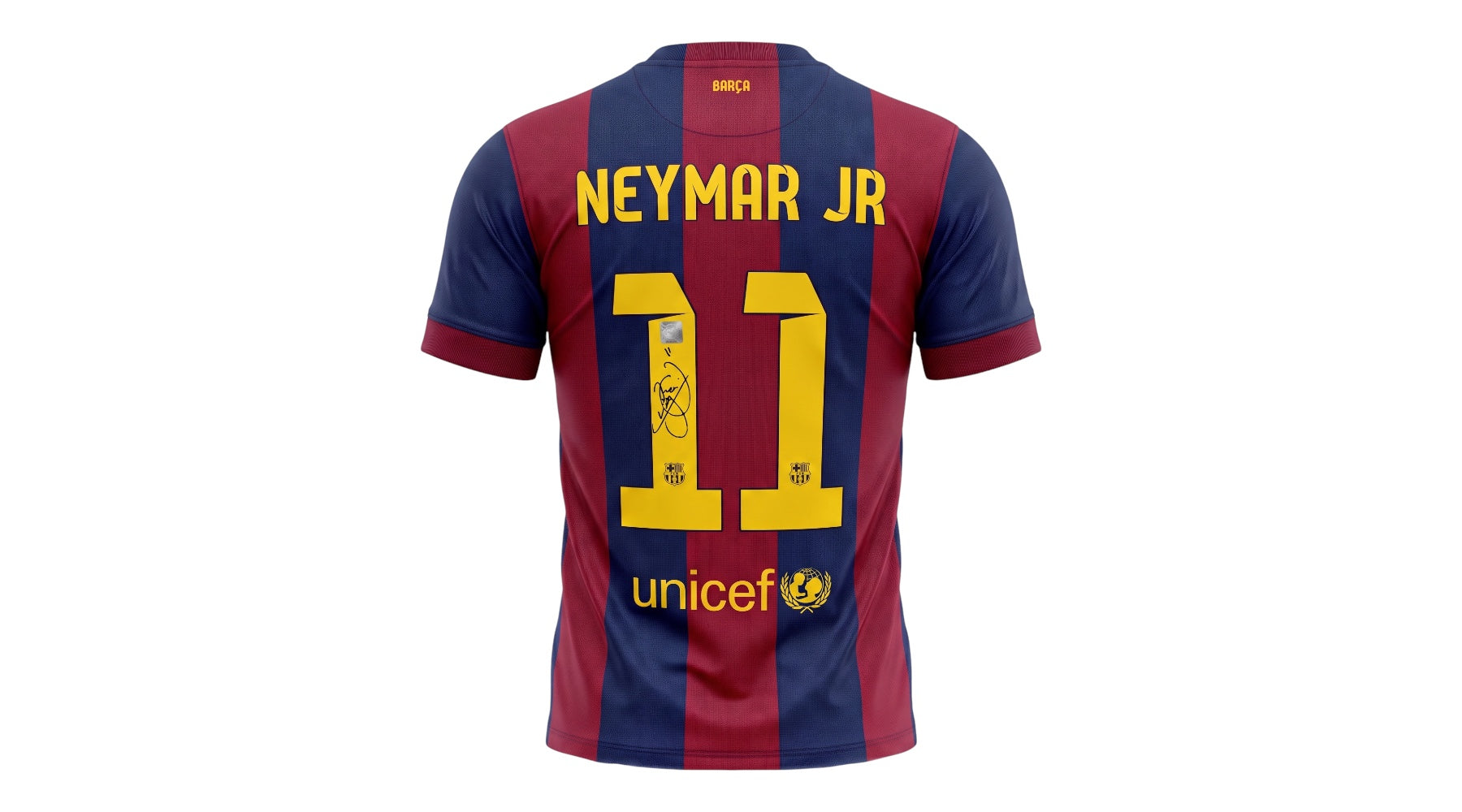 Neymar Jr Signed Barcelona Jersey