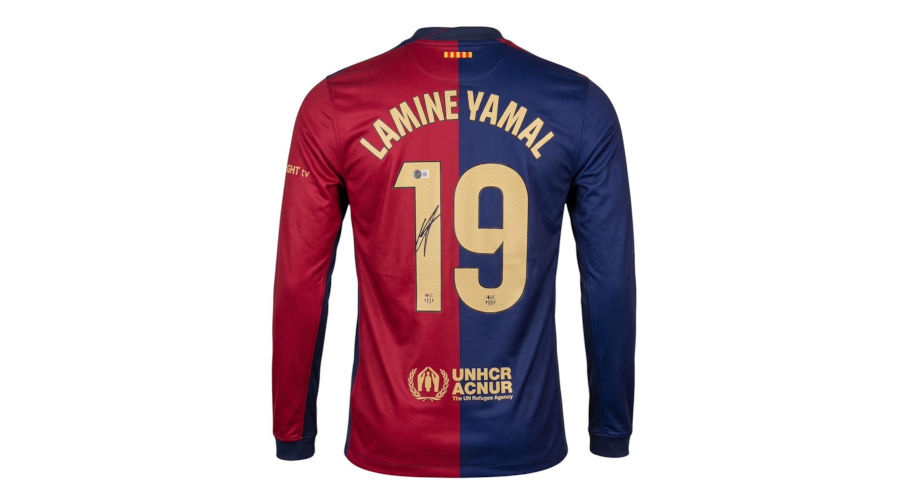 Lamine Yamal Signed Barcelona Jersey