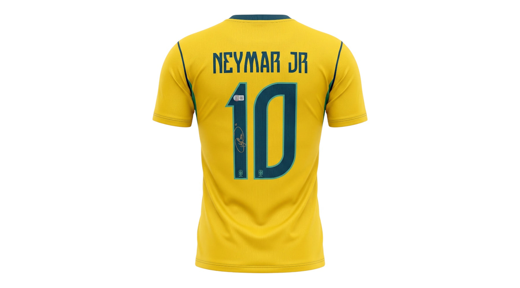 Neymar Jr Signed Brazil Jersey