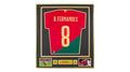 Bruno Fernandes Signed Portugal Jersey Fifa Qatar World Cup