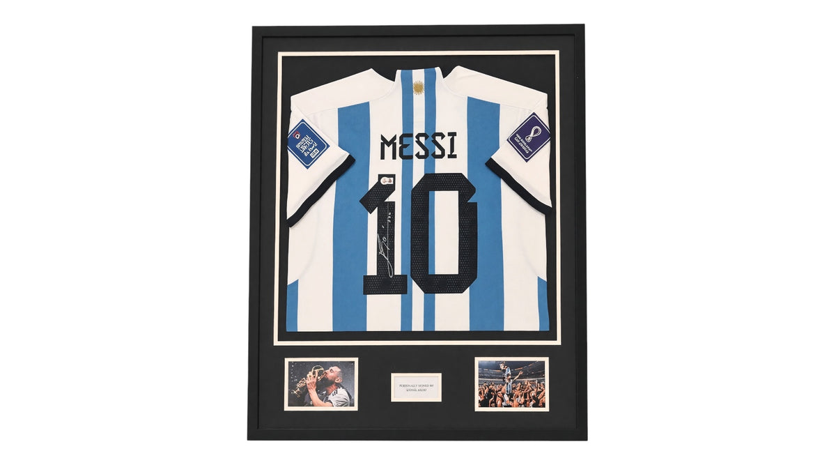 Lionel Messi Signed Argentina Jersey