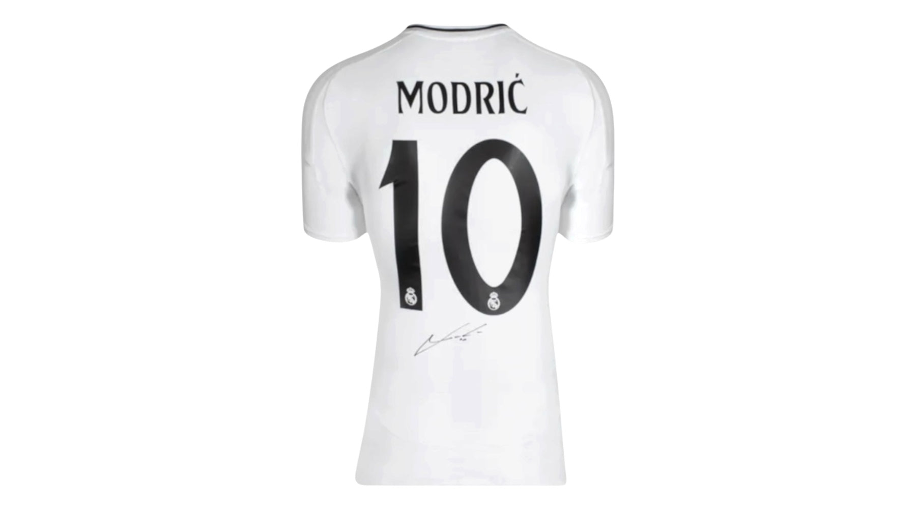 Luka Modric Signed Real Madrid Jersey