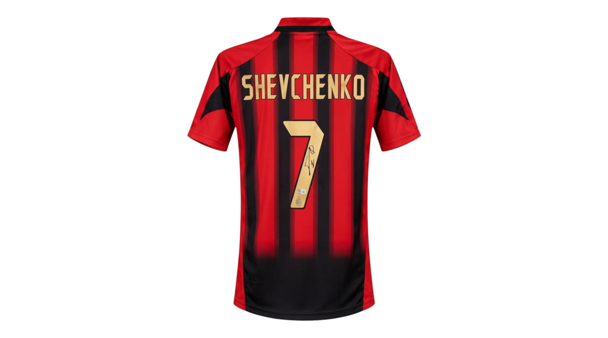 Andriy Shevchenko Signed AC Milan Jersey