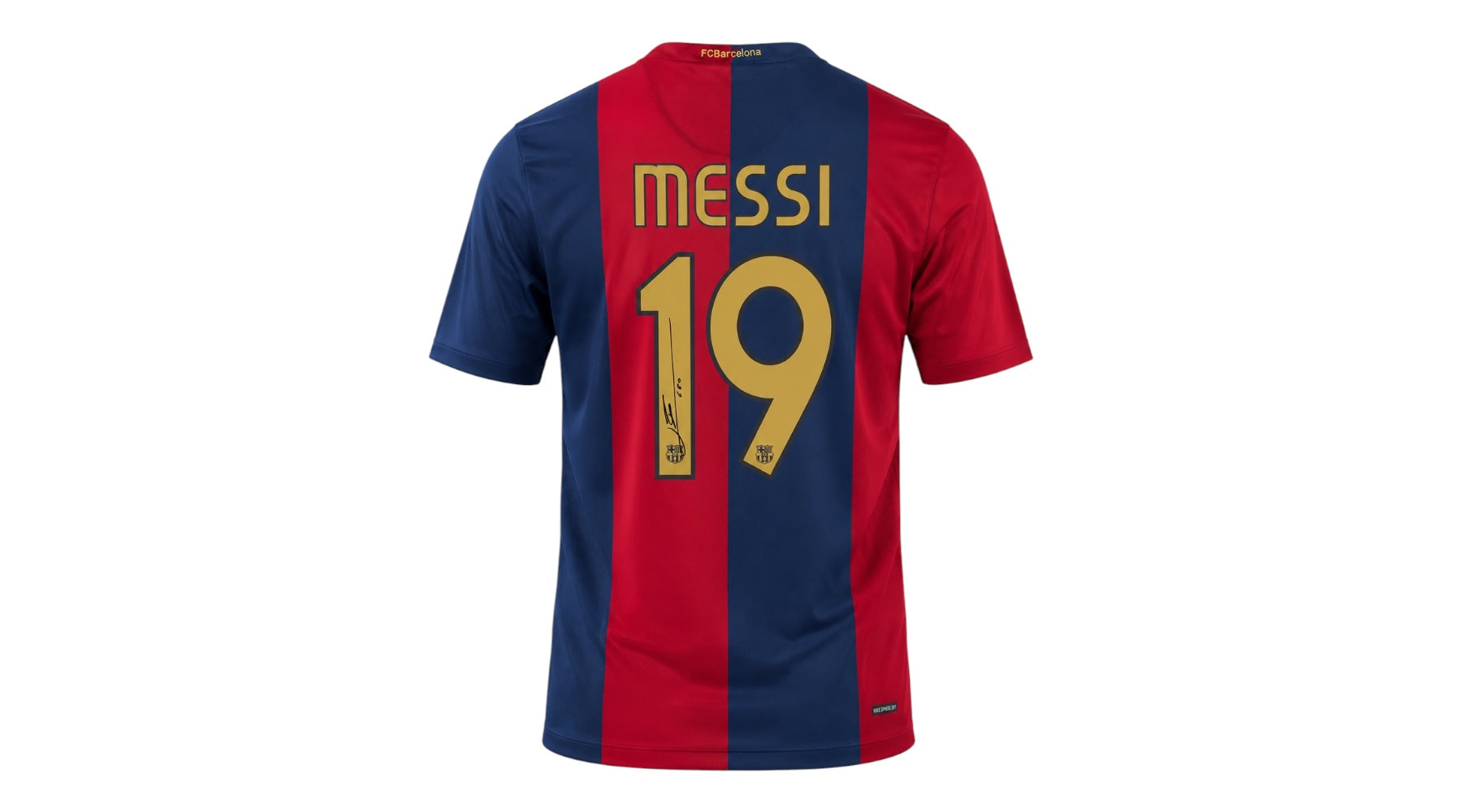 Lionel Messi Signed Barcelona Jersey