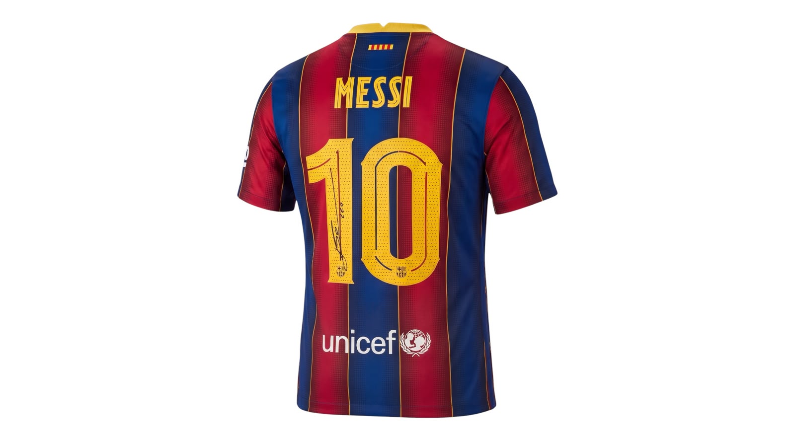 Lionel Messi Signed Barcelona Jersey