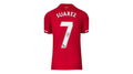 Luis Suarez Signed Liverpool Jersey