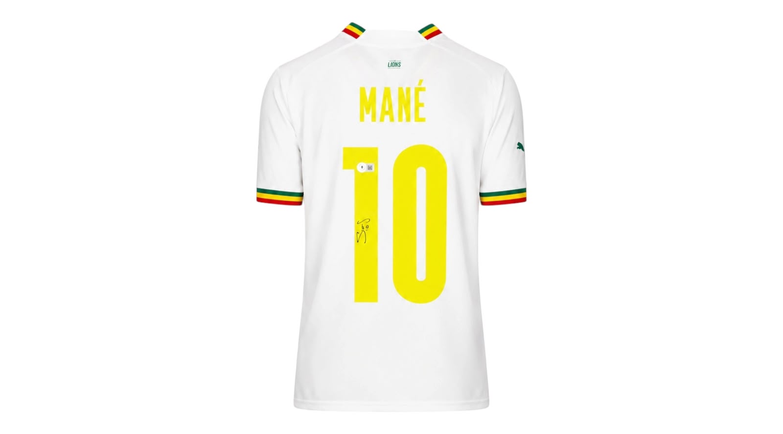 Sadio Mane Signed Senegal Jersey