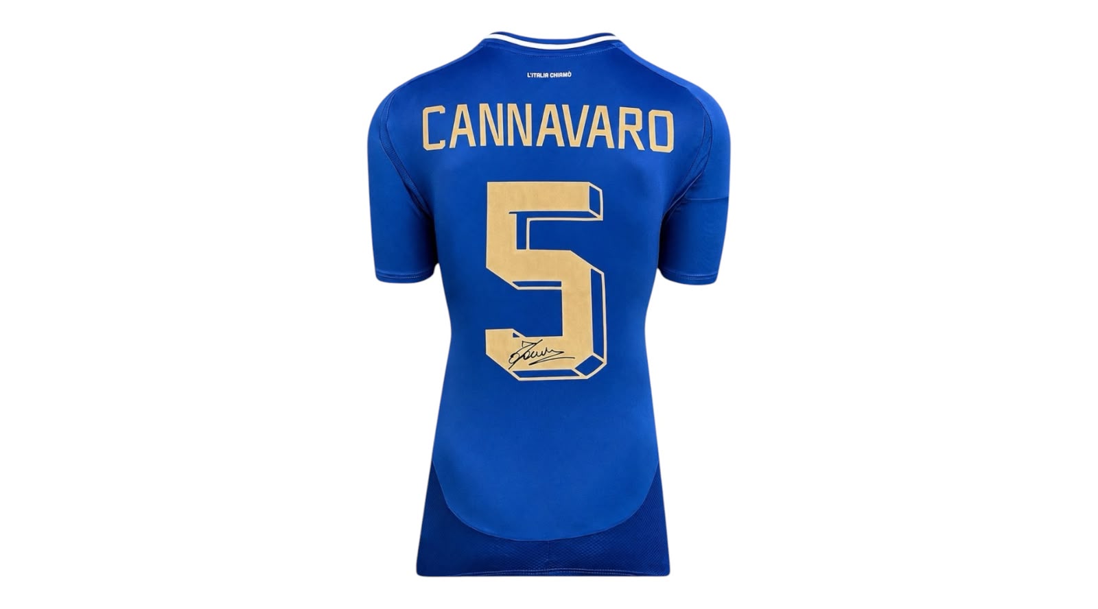 Fabio Cannavaro Signed Italy Jersey